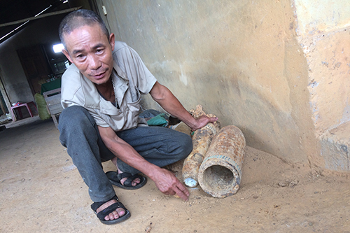 Ông Phạm Văn Phương nói thời thanh niên tháo bom như để chứng tỏ bản thân.&nbsp;Ảnh:&nbsp;Hoàng Táo
